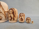 Matryoshka Nesting Dolls - 9 Doll Set in Presentation Box, Made in China