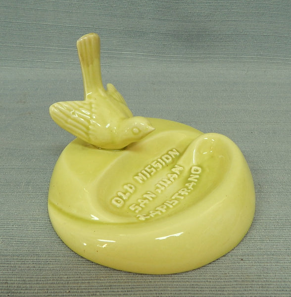 Capistrano Old Mission San Juan Swallow Souvenir Cemar Calif Pottery
