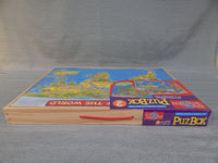 United States & World Map Wooden PuzBox Set - Brand New!