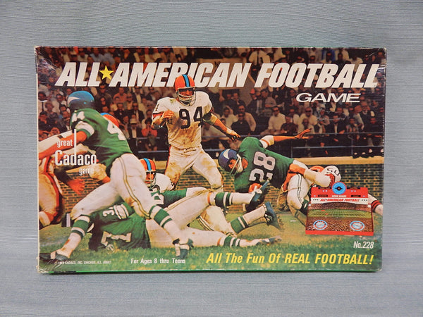 Vintage All-American Football Game