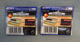 Sony Premium Recordable Mini Discs MDW-74D - Lot of 2 - Brand New!