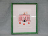 Set of 4 London Landmarks Silkscreen Prints by Lucie Sheridan - Very Good Condition