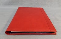 Red Leather Levenger Portfolio