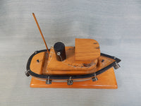 Wooden Tug Boat Model - Very Good Vintage Condition