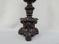 15.5" Et. Al Designs Baroque Style Candlestick Candle - Brand New!