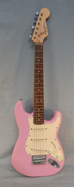 Squier Mini by Fender Kid's Size Pink Electric Guitar