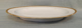 Gilt Edge Oval Platter by A. Lanternier & Co.