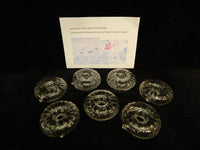 Set of 7 Floating Flower Rings