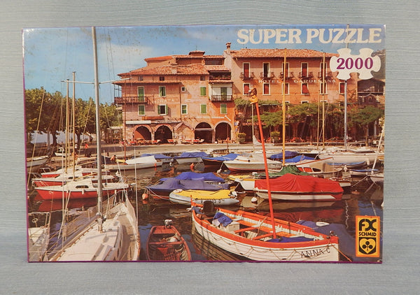 2000 Piece Super Puzzle "Lago di Garda" - Complete