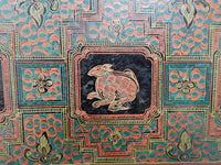 19th Century Burmese Lacquer Tray