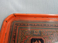 19th Century Burmese Lacquer Tray