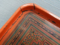 19th Century Burmese Lacquer Tray