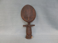 African Carved Wood Figures - Lot of 2