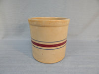 Robinson Ransbottom Banded Stoneware Crock