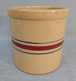 Robinson Ransbottom Banded Stoneware Crock