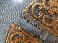 Georges Briard Gold Crudite and Dip Platter