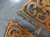 Georges Briard Gold Crudite and Dip Platter