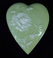 Boehm Heart Paperweight - Signed