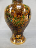 Enamel on Brass Cloisonné Vase