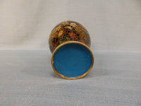 Enamel on Brass Cloisonné Vase