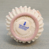 Lladró Caprichos White with Pink Lace Basket #1557