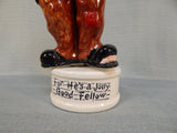 Vintage For He's A Jolly Good Fellow Musical Decanter