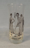 Norman Rockwell Sporting Boys Glasses - Set of 4