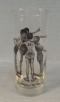 Norman Rockwell Sporting Boys Glasses - Set of 4