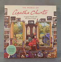 1000 Piece The World of Agatha Christie Puzzle - Certified Complete!