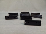 G Scale Model Train Bridge Supports 1-4 x 2 Black - Lot of 8