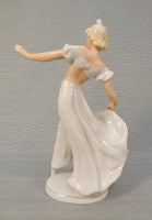 Cabaret Dancer Porcelain Figurine by Schaubach Kunst