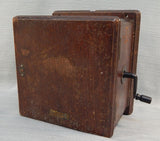 Vintage Western Electric Wall Crank Telephone Ringer Box