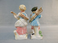 UCAGCO 8" Ceramic Figurines, Made in Occupied Japan