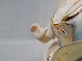 UCAGCO 8" Ceramic Figurines, Made in Occupied Japan