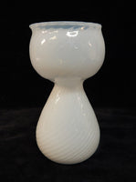 6.5" Holmegaard Opalescent Swirl Vase