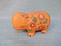Smiling Hippo Piggy Bank