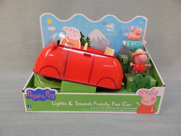 Peppa Pig Lights and Sounds Family Fun Car - Brand New