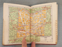 1950s Plan De Paris Guide Book