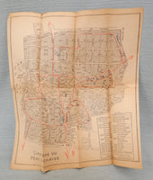 1950s Plan De Paris Guide Book