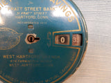 Steel Products Corp. Round Metal Add-O-Bank with Key