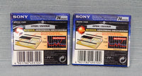 Sony 74 Minute Recordable Mini Discs - Lot of 2 - Brand New!