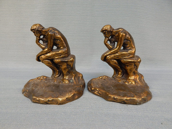 Rodin's The Thinker Bookends