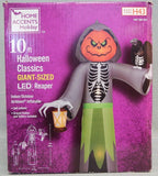10 Ft Halloween Classics Grim Reaper Halloween LED Inflatable - Brand New