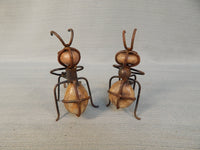 Pair of Ant Gardener Figurines