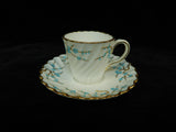 Vintage Minton Demitasse Cups and Saucers - 7 Cups, 10 Saucers