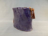 Ceramic "Purse" Vase by Mary Ellen