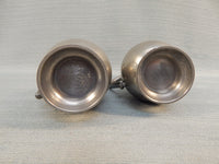 Pair of Small RLB Pewter Jugs