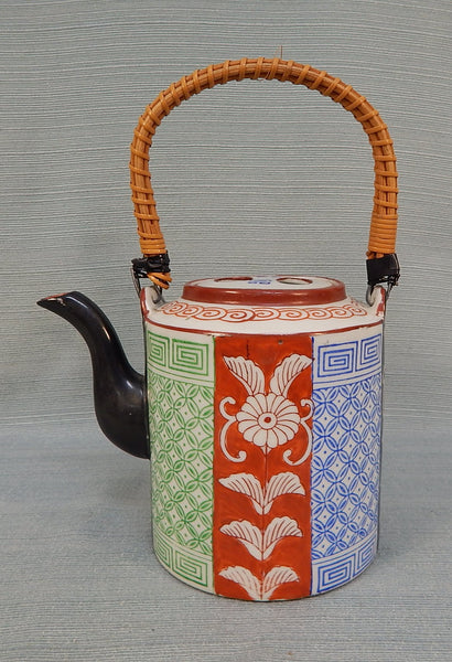 Japanese Hand-Painted Teapot