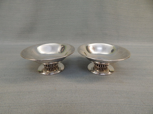 E. Dragsted Silver Plate Candy Dishes