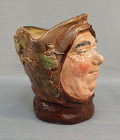 Vintage Doulton & Co. Friar Tuck Face Pitcher